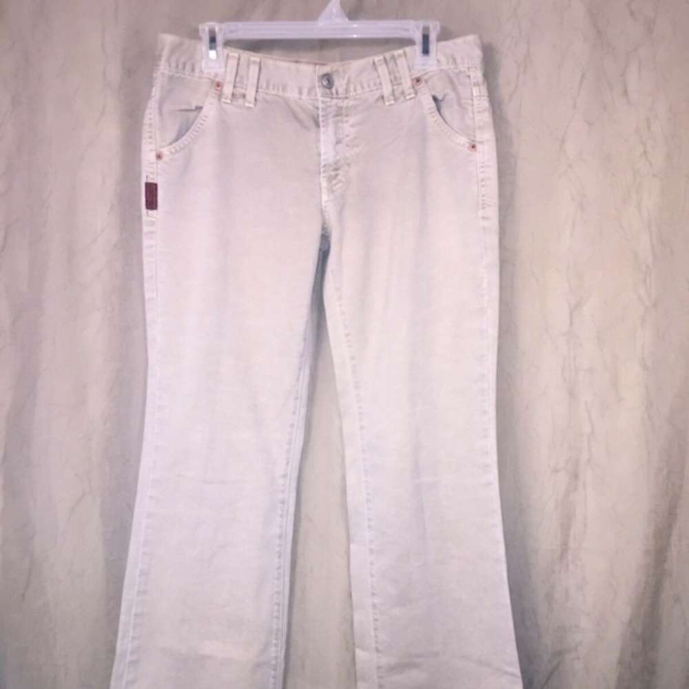 7 for All Mankind Beige Jeans Womens Size 29